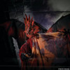 6 Ft. Standing Animated Black & Red Dragon Man Halloween Decoration