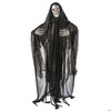 5 Ft. 4 3/4" Animated Standing Light-Up Skeleton Man With Bling Halloween Decoration