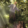 6 Ft. Animated Standing Zombie Halloween Decoration