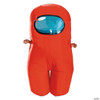 Kids Inflatable Among Us Red Imposter Costume - One Size