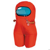 Kids Inflatable Among Us Red Imposter Costume - One Size