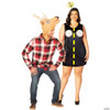 Adults Deer in Headlights Couples Costume - Large/Extra Large
