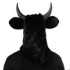 Adults Bull Moving Mouth Overhead Mask - One Size