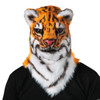 Adults Tiger Moving Mouth Overhead Mask - One Size