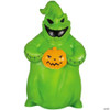 24" Light-Up The Nightmare Before Christmas Oogie Boogie Blow Mold Plastic Outdoor Decoration