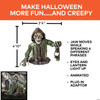 4 Ft. 10" Animated Light-Up Corroded Skeleton Reaper