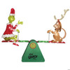 3 Ft. 2" Dr. Seuss How The Grinch Stole Christmas Grinch & Max Teeter Totter Outdoor Decoration