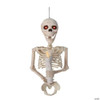 18 1/4" Skeleton Holding A Candle Wall Sconce Halloween Decoration