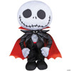 19" The Nightmare Before Christmas Jack Skellington Vampire Halloween Decoration