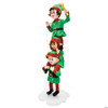 6 Ft. 5 3/4" Light-Up Led Elf Stack With Sound Indoor & Outdoor Christmas Decoration