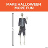 6 Ft. 2" Standing Franky Skeleton Halloween Decoration