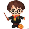 38" Airblown Inflatable Harry Potter Harry Potter With Jack-O'-Lantern Halloween Outdoor Yard Decoration