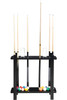 Bluewave Classic Floor Billiard Pool Cue Rack - Black Finish
