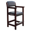 Bluewave Cambridge High Top Spectator Rich Mahogany Finish Chair in 30"