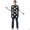 Rasta Imposta Men's Domino, Black/White, One Size Costume - One Size Fits Most