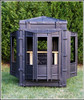 Hughes Hunting Blinds The Intimidator 4'x4' Box Blind & 10' Tower with Landing