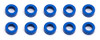 New Team Associated Ballstud Washers 5.5 X 2.0Mm Blue Aluminum 10