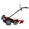 Earthquake Pioneer Adjustable Hill Size Steel Hiller-Furrower Kit  Red