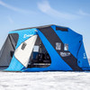 Clam 120176 Fish Trap Series Denali X4 Thermal 4-Person Ice Fishing Shelter