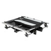 Clam 119664 Pack Sled with Fold-Flat Skis Ice Fishing Sled with Seat