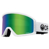 Dragon Alliance Dx3 Otg White Strape Lumalens Green Ion Lens Goggles