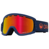 Dragon Alliance Lil D Koa Strape Lumalens Red Ion Lens Goggles