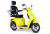 E-Wheels 3 Wheel High Power Mobility Scooter with Storage Basket - Yellow