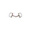 Epic Animal Bit SS Racing D 5" Snaffle Copper Mouth Piece Stainless Steel