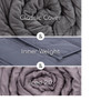 Hush Blanket 2-In-1 Hush Blanket Bundle Summer + Winter Bundle 90X90 30 Lb King