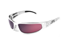 ICICLES Baby Bagger HD Road Sunglasses with Silver Flames Frame