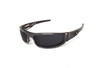 ICICLES Baby Bagger Polarized Grey Lens Sunglasses with Distressed Frame