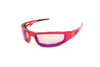 NEW ICICLES Baby Bagger Standard HD Road Lens Sunglasses with Flat Red Frame