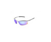 ICICLES Cylinder HD Road Sunglasses with Silver Frame