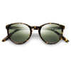 IVI Eyewear Brooks Polished Ambercomb Tortise Frame GREEN AR Lens Sunglasses