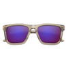 IVI Eyewear Gravitas Matte Dust and Gunmetal with AMETHYST Framed Sunglasses