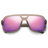 IVI Eyewear Hunter Mate Dust and Matte Gun Metal Frame Sunglasses