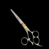 Kashi C-109D Cobalt Steel Swivel Thumb 6" Salon Hair Cutting Shears / Scissors