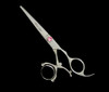 Kashi CB-522C Cobalt Swivel Thumb 5.5" Barber Hair Cutting Shears / Scissors