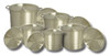 King Kooker KK20-52 Aluminum 5 Pot Set w/ 20, 24, 32, 40, & 52 Quart Pots