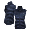 Mobile Warming Women's Heated Bluetooth Navy Summit Vest Size X-Large