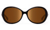 New ONO'S CAT ISLAND Amber Bifocal +2.00 Power POLARIZED Black Frame SUNGLASSES
