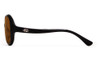 New ONO'S CAT ISLAND Amber Bifocal +2.25 Power POLARIZED Black Frame SUNGLASSES