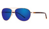 New Ono's SUPERIOR Blue Bifocal +2.00 Mirror Gold Tortoise POLARIZED Frame SUNGLASSES