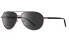 Onos CASTLE grey Plano LENS POLARIZED Gunmetal Black frame Sunglasses