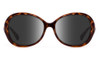 New Onos Dauphine grey Mirror Bifocal +2.50 Power Polycarbonate Lens Tortoise Sunglasses