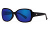 Onos SIERRA Blue Mirror Bifocal +1.50 Power Lens POLARIZED Black Frame Sunglasses
