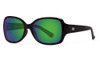 Onos SIERRA Green Mirror Bifocal +2.25 Power Lens POLARIZED Black Frame Sunglasses