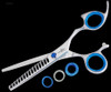 Sharkfin 15 Tooth Right Hand Professional Non-Swivel Stainless Shears