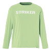 Striker Swagger UPF Long-Sleeve Fishing Mean Green Shirt In Large