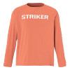 Striker Swagger UPF Quick-Drying Long-Sleeve Fishing Coral Shirt In 2X-Large